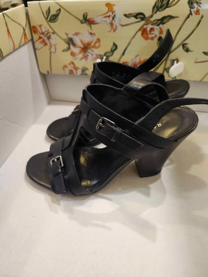 Franco Sarto Summer Heels - Leather Size 6 - photo 2