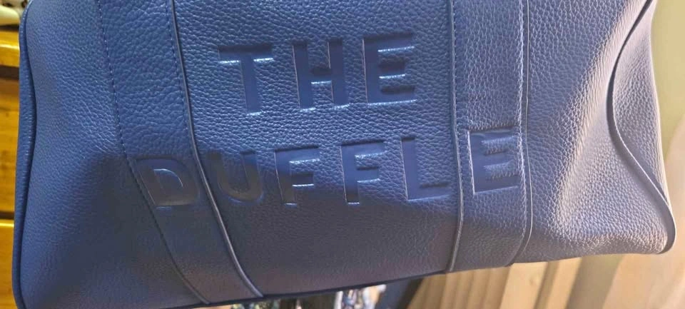 Blue Duffel Bag