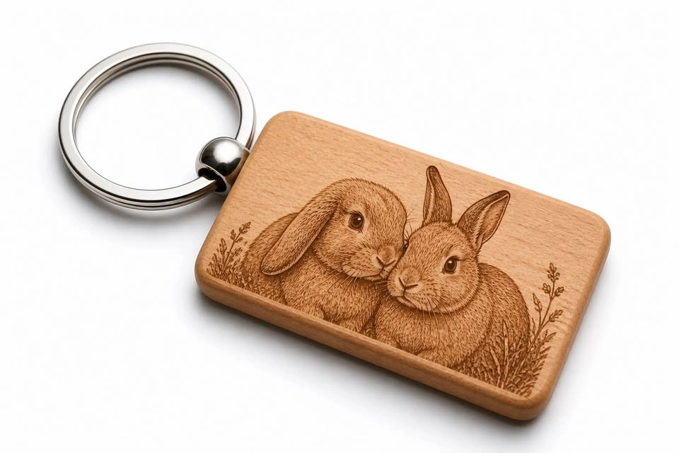 🔥 Custom Engraved Wooden Keychains – Made Just for You 🇨🇦 - photo 4