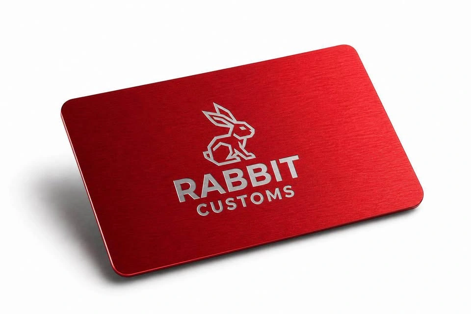 Custom Laser Engraved Metal Business Cards | Premium Aluminum Ca - photo 5