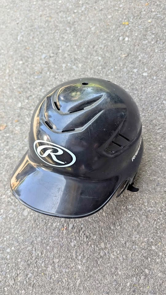 Kids size baseball helmet