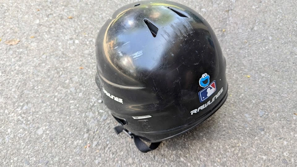 Kids size baseball helmet - photo 2