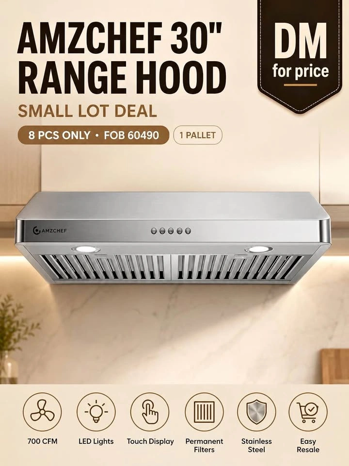 AMZCHEF 30" RANGE HOOD