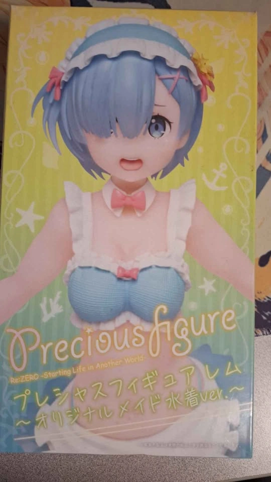 Taito Re:ZERO Rem Precious Figure Original Maid Swimsuit Ver. - photo 2