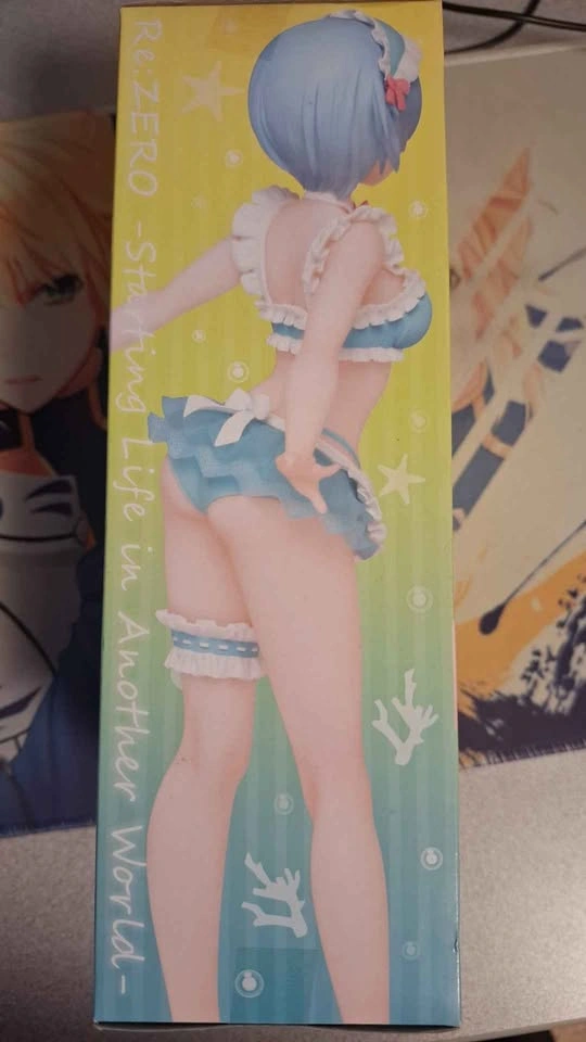 Taito Re:ZERO Rem Precious Figure Original Maid Swimsuit Ver. - photo 3