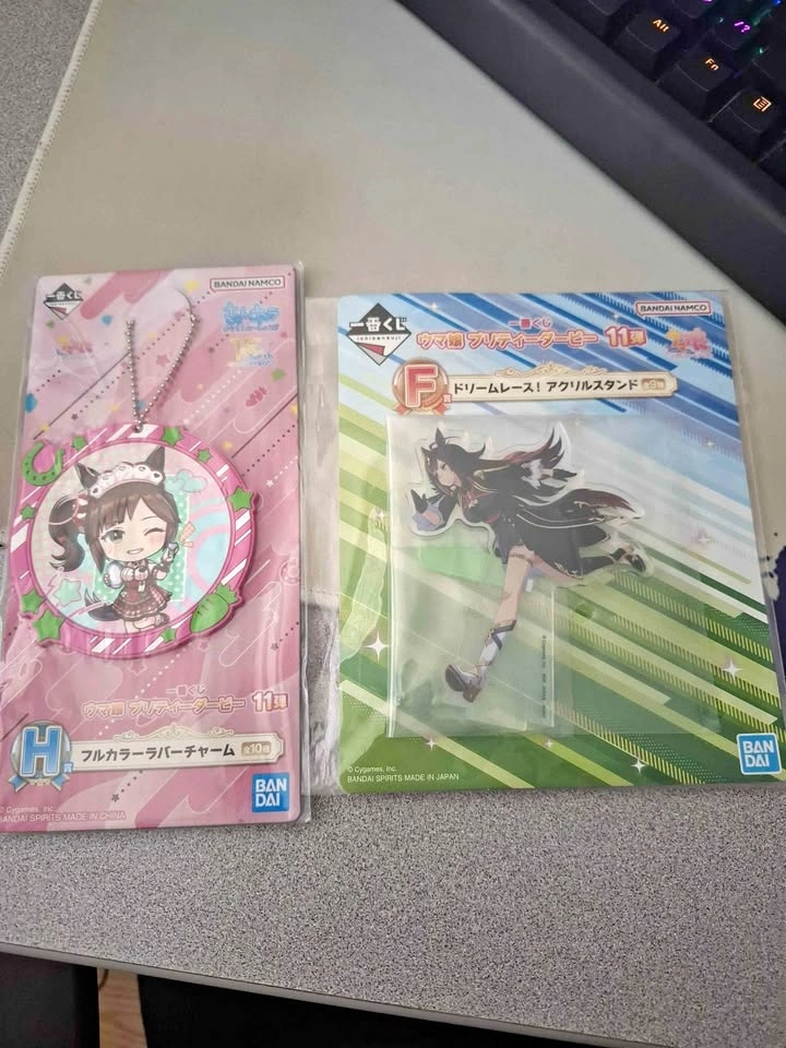 Uma Musume Ines Fujin Acrylic Stand & Duramente Charm (Sealed)