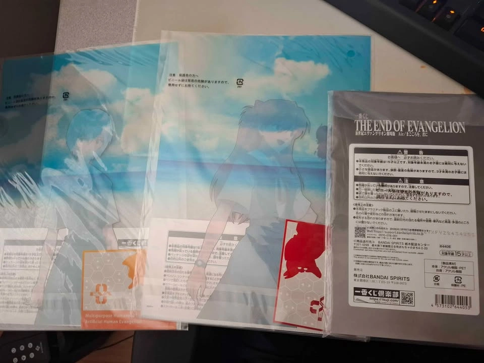 Rei Ayanami & Asuka Langley Folders + Acrylic (Asuka) - photo 2
