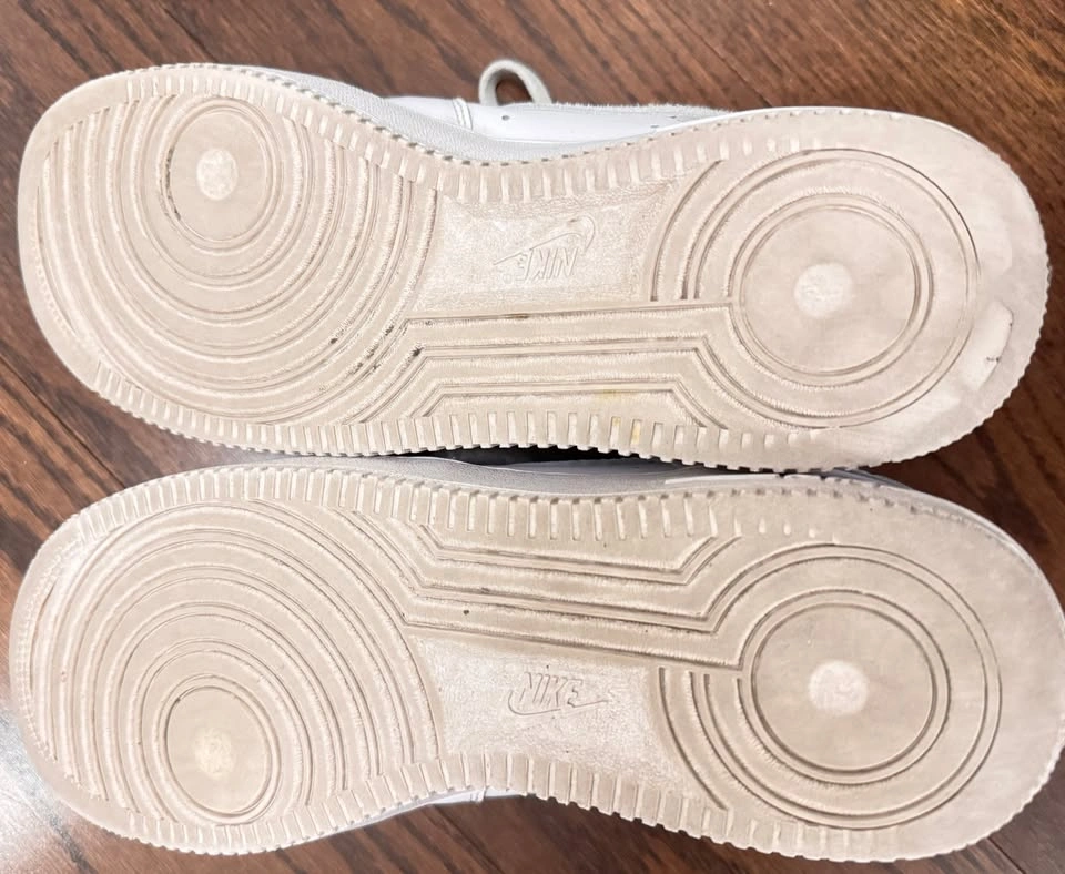 Nike Men's White Air Force 1 ~ Size 9 - photo 4