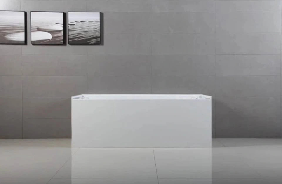 Kingston Brass 60" Alcove Soaking Bathtub - White - photo 2
