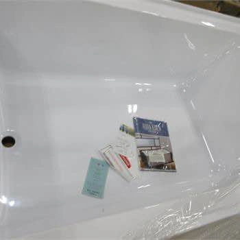 Kingston Brass 60" Alcove Soaking Bathtub - White - photo 4