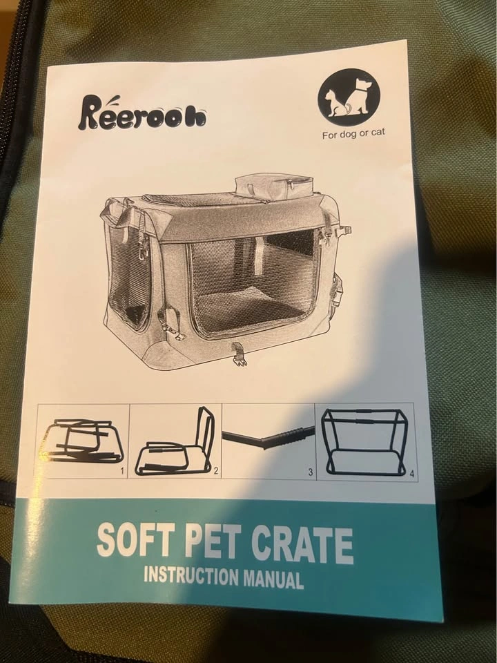 New Folding Soft Dog Crate - Indoor/Outdoor Pet Home (40"Lx27"Wx - photo 3