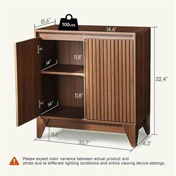 Ebern Designs DeJesus 2-Door Cabinet - photo 2