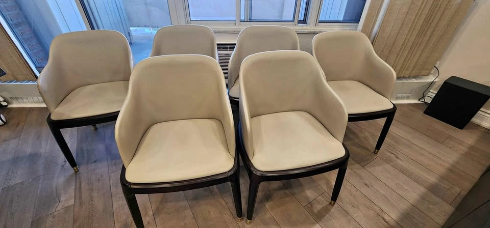 Modern Luxury Dining Chairs – $100 Each or All 6 for $540