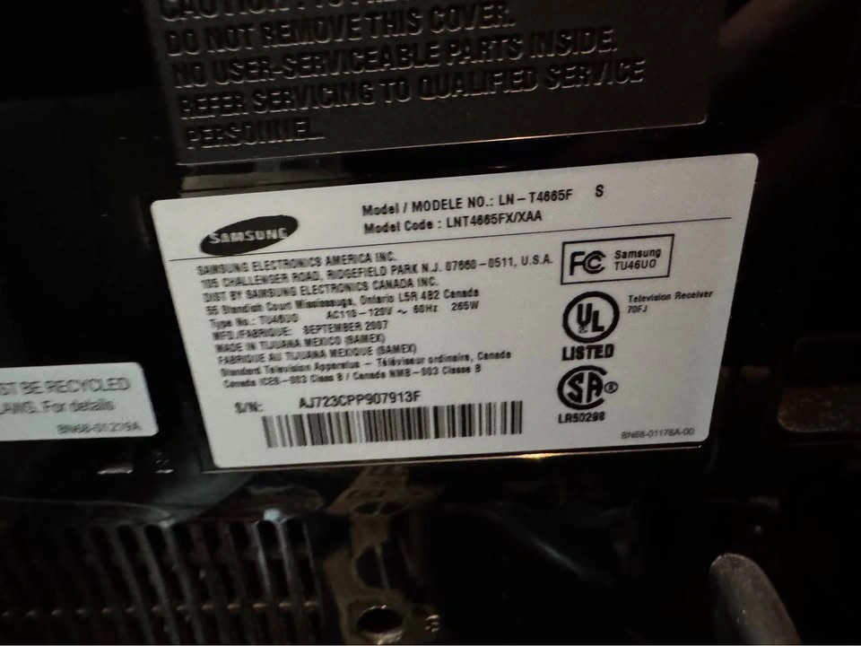 Samsung TV 46 inches - photo 2