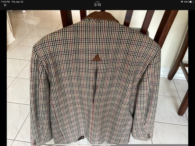 Vintage Men's Wool Blazer - European Made - Size 49/50 - photo 2