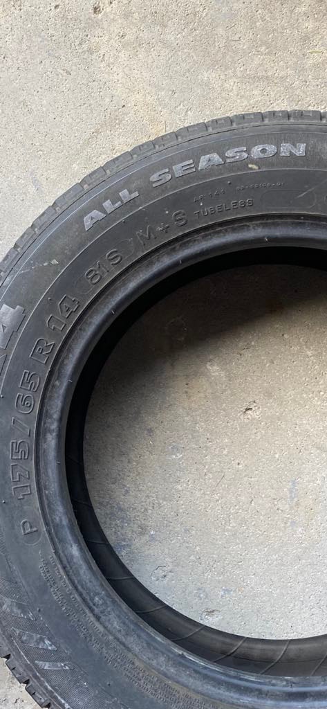 All season tires no rims / p175/65R14,81S,MICHELIN - photo 5