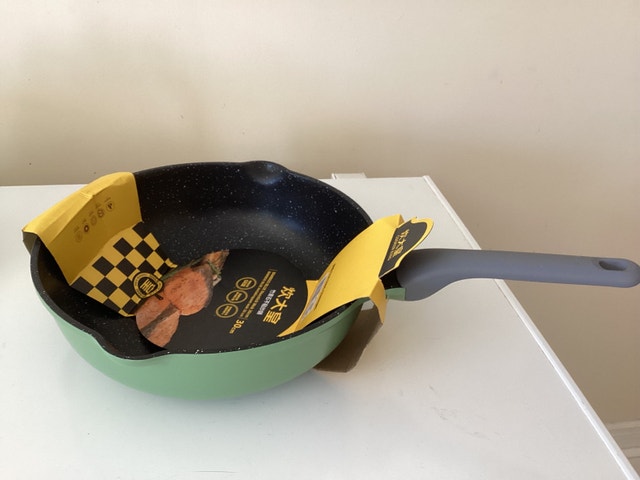 BAMBOO BLUE Nonstick Wok 30cm - photo 2