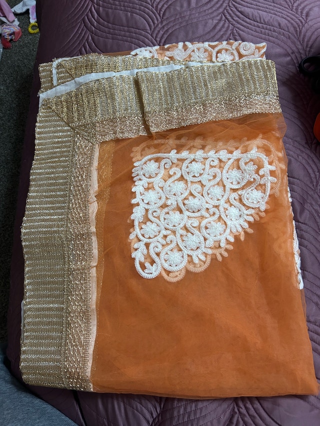 Orange dupatta