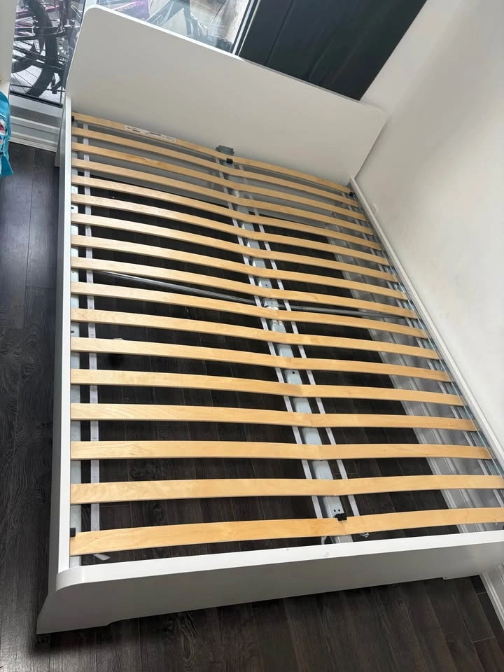 Ikea ASKVOLL queen bed frame - photo 2