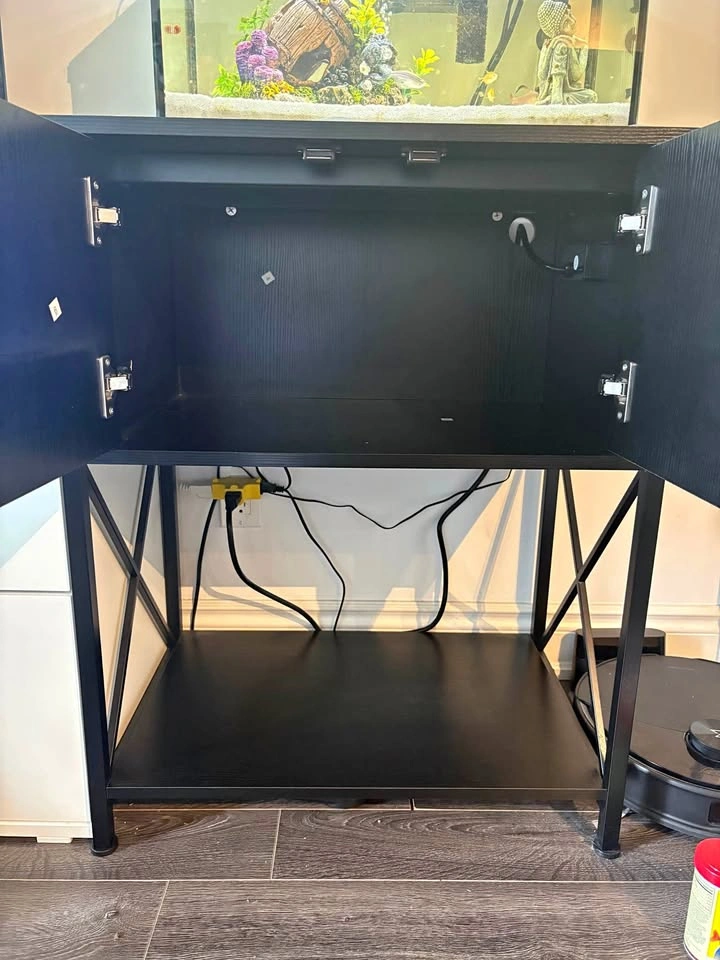 20 Gallon Aquarium Stand - Steel & MDF