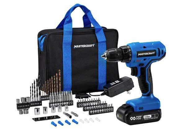Mastercraft 20V Cordless Drill/Driver Kit