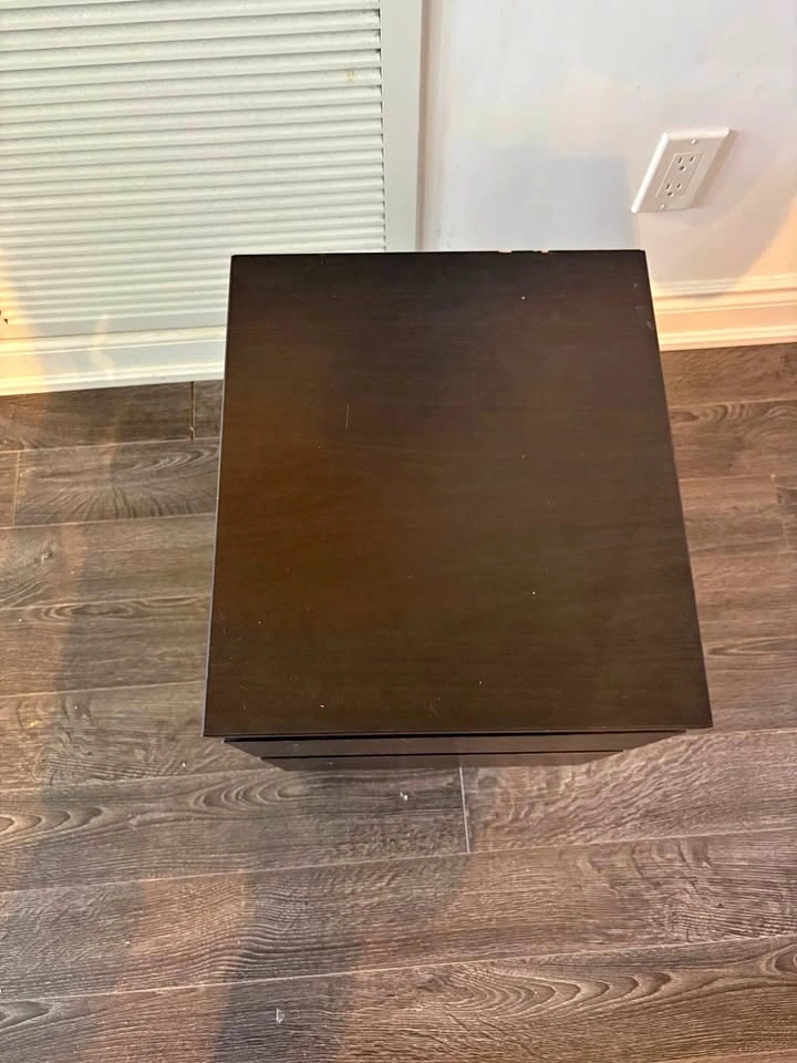 IKEA night stand with drawers - STORKLINTA