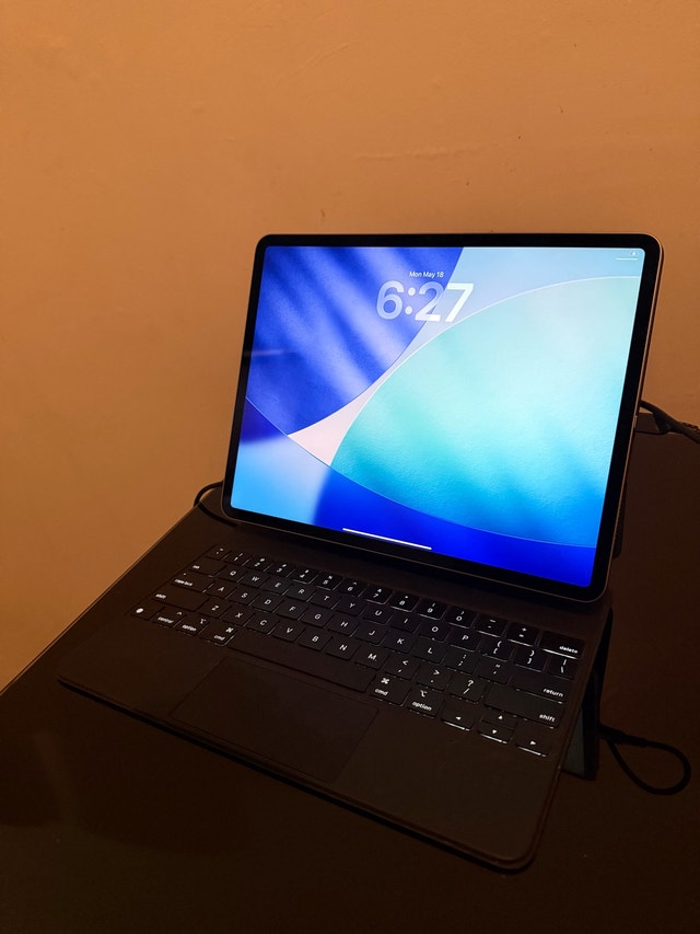 Apple iPad Air 5th Gen 13" and Magic Keyboard