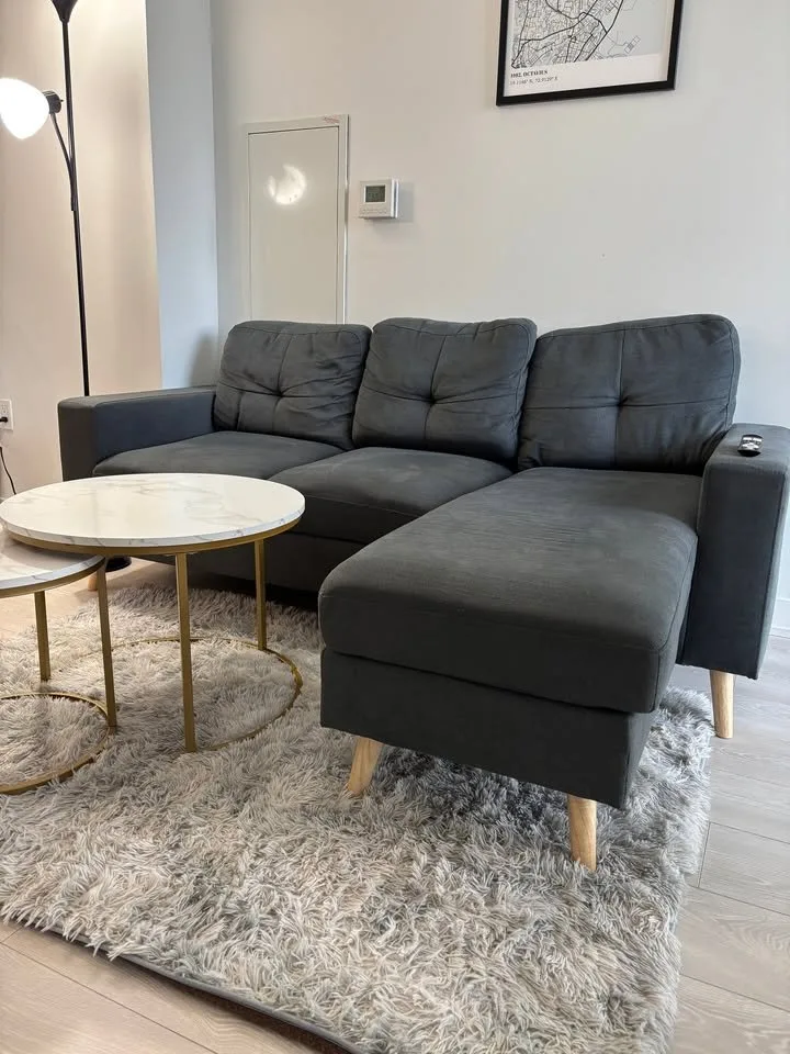 3 Seater L Shaped Couch (Immediately available for pickup) image indicator(2)