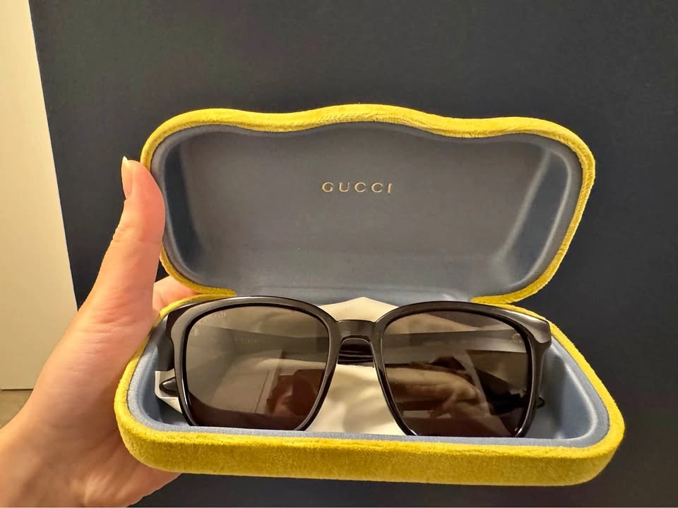 Gucci Black Square Sunglasses