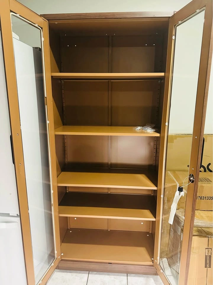 Glass Display Cabinet with Doors & 4 Shelves - Brand New - photo 4