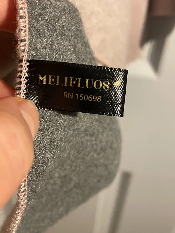 Melifluos Colorblock Poncho Wrap - 100% Viscose - photo 4