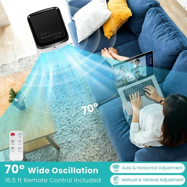 Costway 4-in-1 Evaporative Air Cooler Fan & Humidifier - photo 2