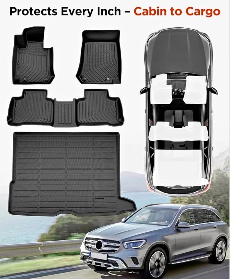 All-Weather Floor Mats & Cargo Liner for Mercedes-Benz GLC 2016–