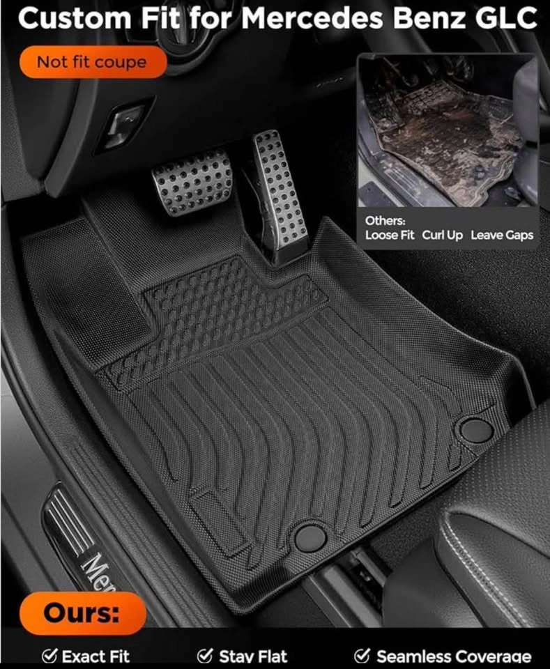 All-Weather Floor Mats & Cargo Liner for Mercedes-Benz GLC 2016– - photo 2