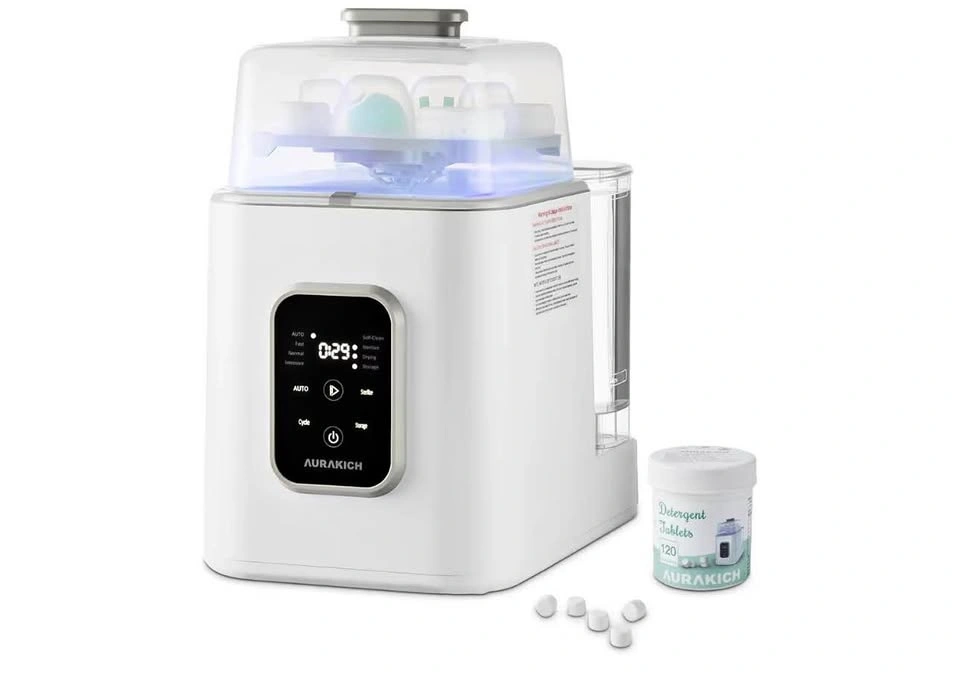 Brand New 4-in-1 Baby Bottle Washer & Dryer – Sealed