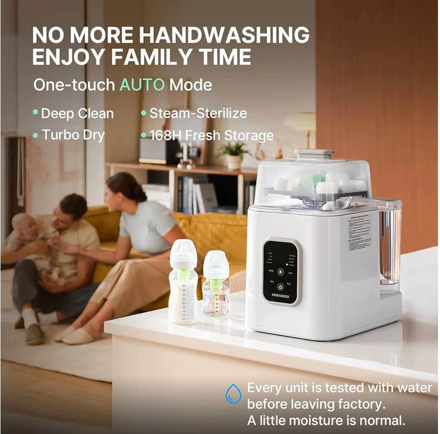 Brand New 4-in-1 Baby Bottle Washer & Dryer – Sealed - photo 3