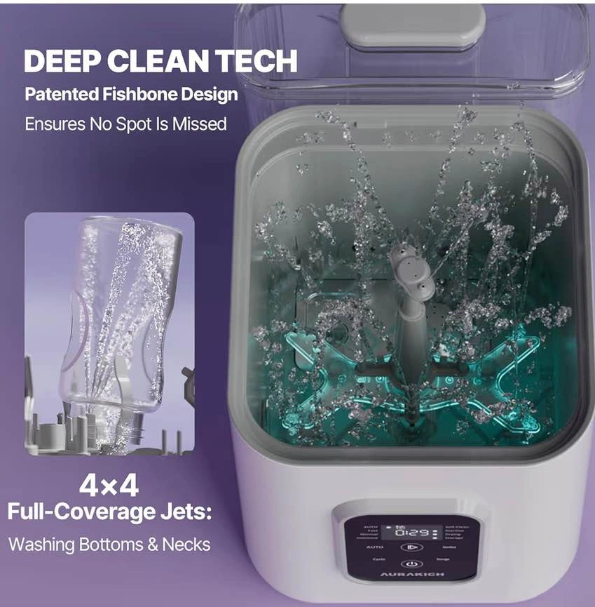 Brand New 4-in-1 Baby Bottle Washer & Dryer – Sealed - photo 4