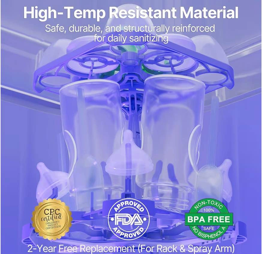 Brand New 4-in-1 Baby Bottle Washer & Dryer – Sealed - photo 5