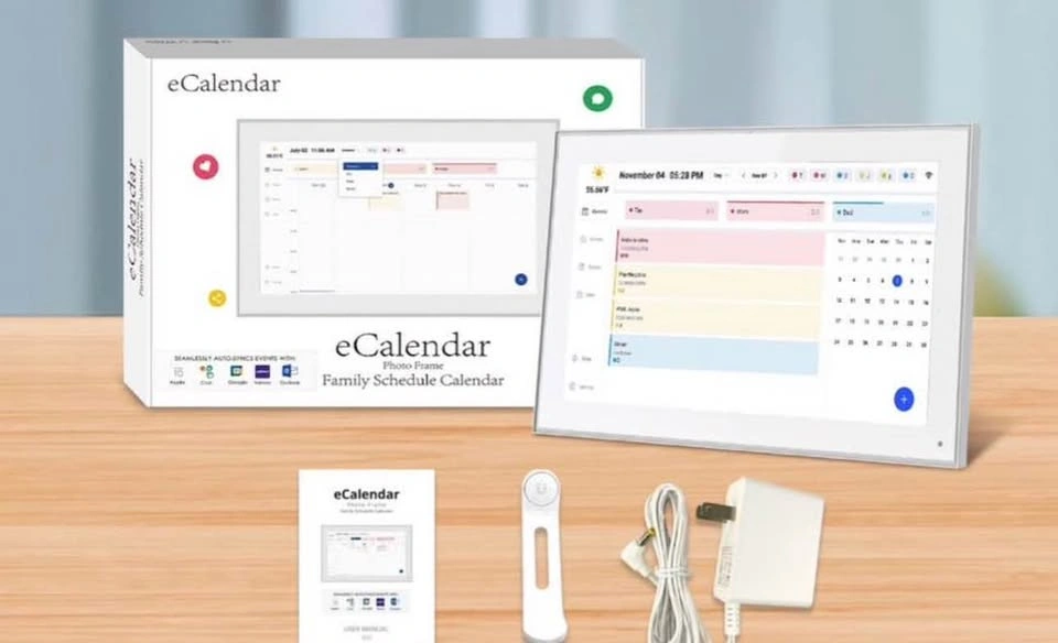 15.6” Smart WiFi Digital Calendar & Chore Chart – HD Touch Scree - photo 5