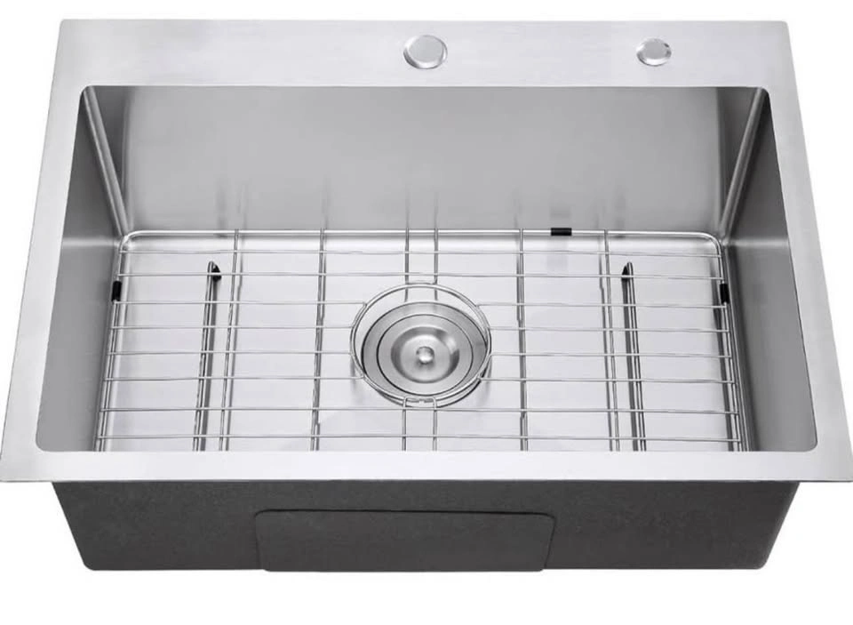 25” Stainless Steel Drop-In Kitchen Sink – Brand New - photo 3