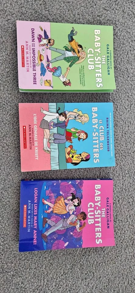 Baby-Sitters Club Graphic Novels - 3 Book Set