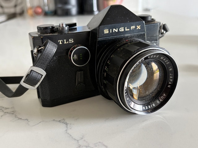 Vintage Singlex TLS Film Camera - Works, Lens Included