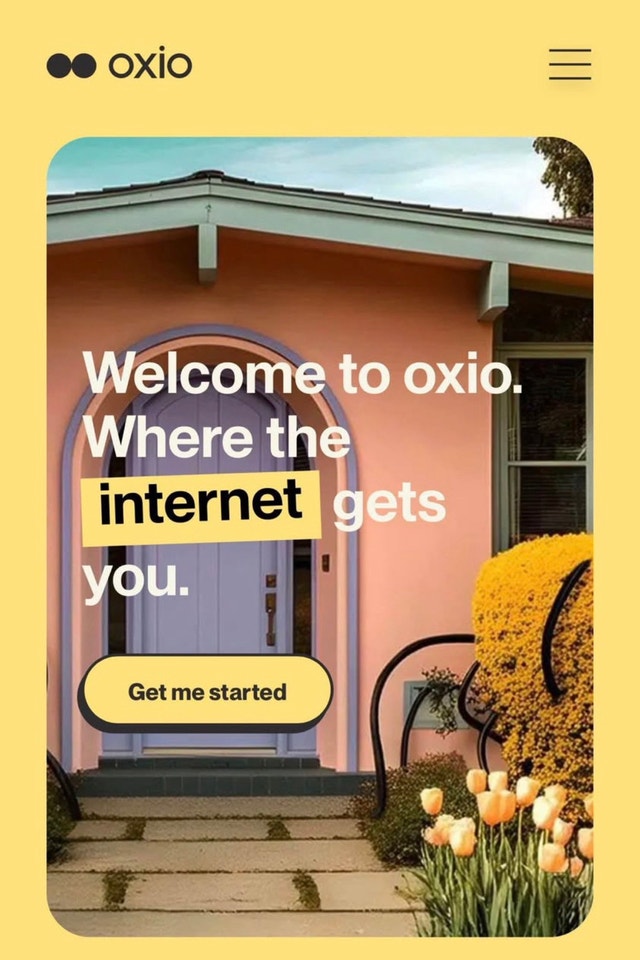 Get ONE Month Free with Oxio Internet