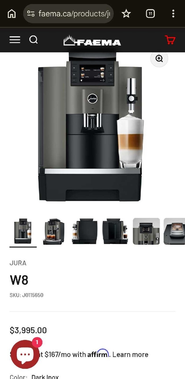 Jura coffee maker w8 - photo 3