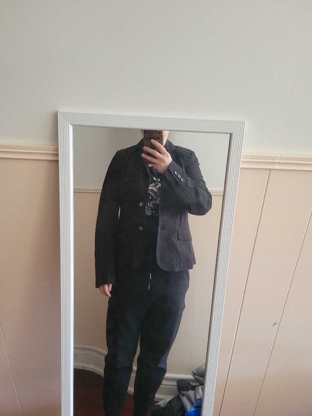 Tommy Hilfiger Blazer Size 6 Black