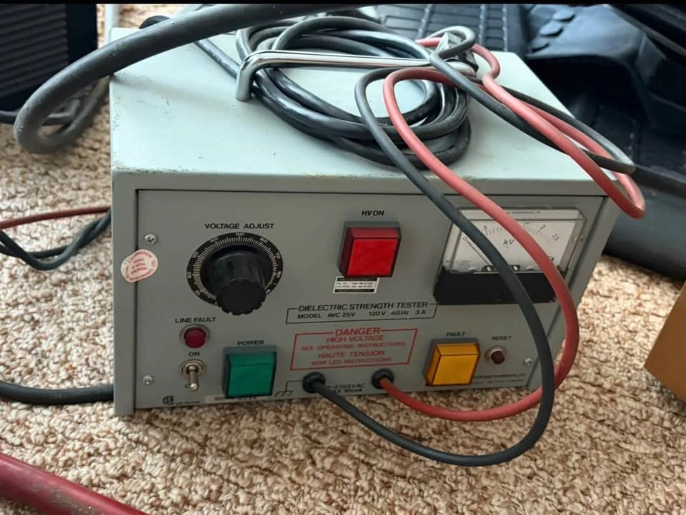 Dielectric Strength Tester – Model AVC 25V - photo 2