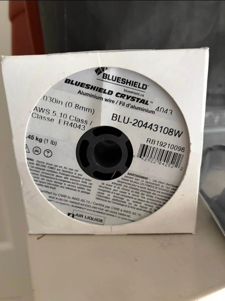 Blueshield Crystal ER4043 Aluminum MIG Welding Wire - photo 2