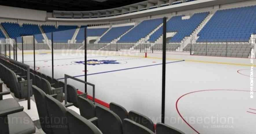 Toronto Marlies Playoff Game GREAT VIEW