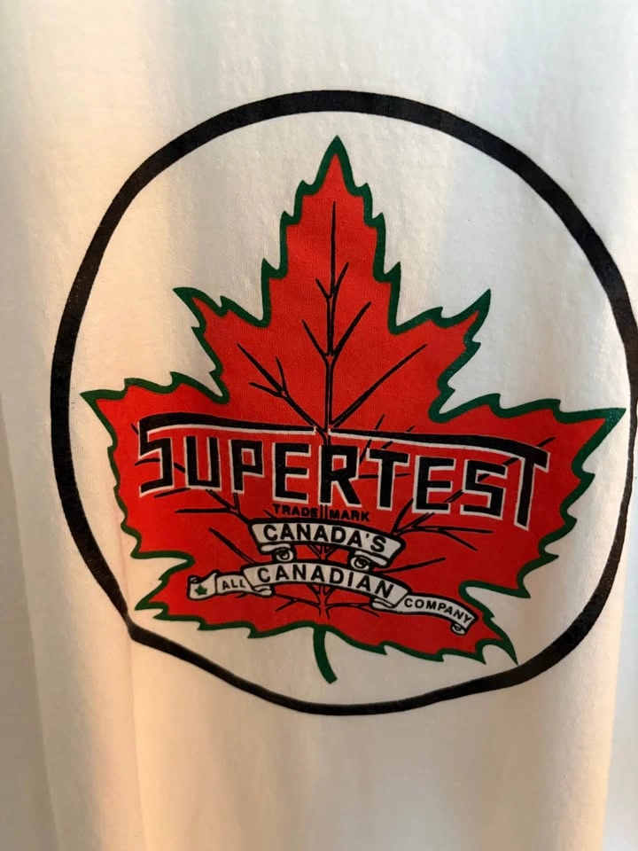 Vintage Style Supertest Petroleum T-Shirt - Size XL - photo 4
