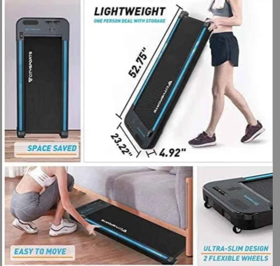 CITYSPORTS Walking Pad with Bluetooth Speaker & Remote - photo 3